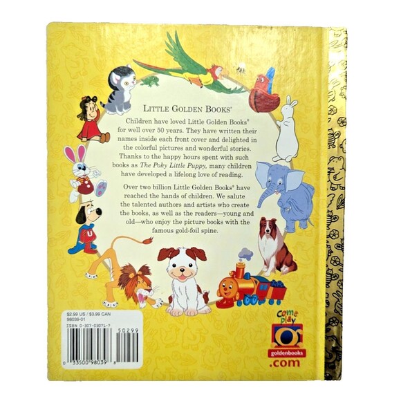 Little Golden Book The Tale of Peter Rabbit Series 1993 Beatrix Potter Children - Picture 2 of 7